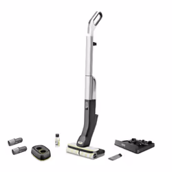 Kärcher FC 4-4, Stick vacuum, Bagless, Black, Grey, 0.4 L, 0.2 L, Dry&wet
