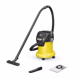Kärcher KWD 3 V-17/4/20/F, 1000 W, Drum vacuum, Dry&wet, Dust bag, 17 L, Filtering
