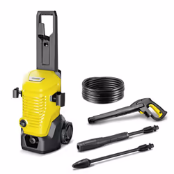 Kärcher K 4 WCM, Upright, Electric, 6 m, 5 m, Black, Yellow, 420 l/h