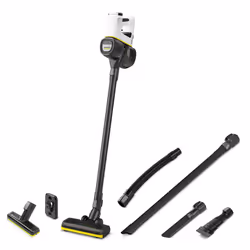Kärcher VC 4, 2-in-1 stick vacuum, Bagless, Black, White, Dry, Foam, Cyclonic