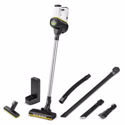 Kärcher VC 6 Cordless ourFamily Car, 2-in-1 stick vacuum, Bagless, Black, Yellow, Rectangular, Dry, HEPA