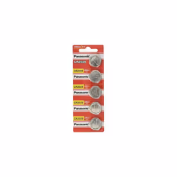 Panasonic 5 Pack - Cr2025 3v Lithium Coin Cell Battery Dl2025 Ecr2025