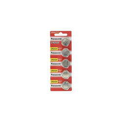 Panasonic 5 Pack - Cr2025 3v Lithium Coin Cell Battery Dl2025 Ecr2025
