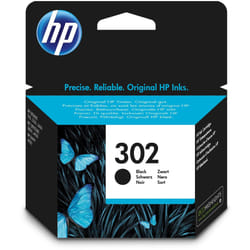 HP 302 Black Original Ink Cartridge (F6U66AE)
