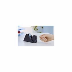 tesa Easy Cut Desk Dispenser ecoLogo, Adhesive Tape Dispenser - eco-friendly, for variousâ¦