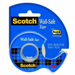 Scotch Tape 1ÃÂ Wall Safe Mat Protects Wall 16.5ÃÂ m x 19ÃÂ mm