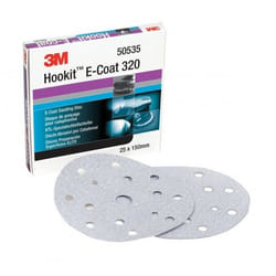 3M Hookit 337U, KTL 50535 Grinding Disc Set, random orbit sander 150 P320