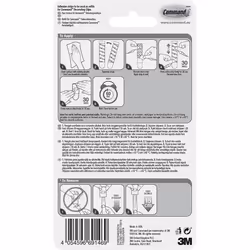 3M Command Mini Clear Refill Strips