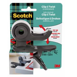 Scotch C19-CLIP-CG-EMEA tape dispenser Metal, Plastic Grey