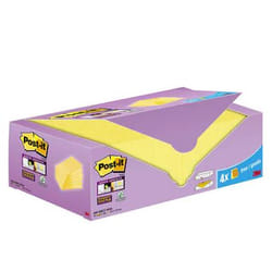 Post-It 3M Super Sticky gelb note paper Square Yellow 100 sheets Self-adhesive