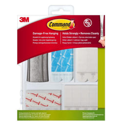 Fixing Kit Assorted, For Hanging Picture Frames, Posters and Light Objects - Damage Free, White