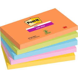 Post-It Post it Super Sticky Notes Boost Colours 76x127mm 90 Sheets (P