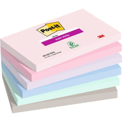 Post-It Post it Super Sticky Notes Soulful Colours 76x127mm 90 Sheets