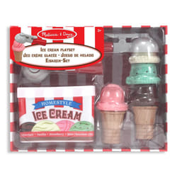 Melissa & Doug 14087 Scoop and Stack Ice Cream Cone Magnetic Pretend Play Set