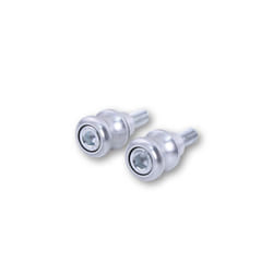 SHIN YO Bobbins M10 x 1,25, silver, Size 23 mm