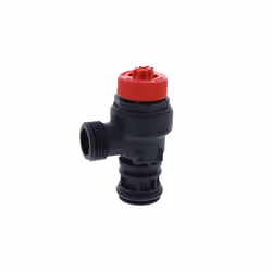 Worcester Bosch Greenstar Compact Boiler Amend Pressure Relief Safety Valve (PRV) Black & Red - 87186439890