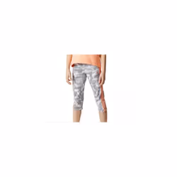 ) adidas YG 3S 3/4 tights for Girls White /Black AJ6549 free UK Delivery - age 13-14 years (164cm