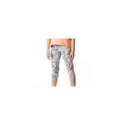 ) adidas YG 3S 3/4 tights for Girls White /Black AJ6549 free UK Delivery - age 13-14 years (164cm