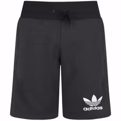 Men Adidas Shorts Fleece Fabric Knee Length Pant - Black - S18359, XL
