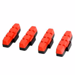 MAGURA 0720423, Bicycle brake pad, Black, Red