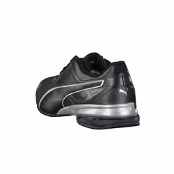 Puma Men's Tazon 6 FM Road Running Shoe  Black Silver  8.5