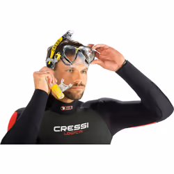 Cressi Big Eyes Evolution  Clear/Black/Blue