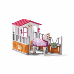 schleich HORSE CLUB Horse stall with Lusitano mare, 5 yr(s), Multicolour, Plastic