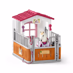 schleich HORSE CLUB Horse stall with Lusitano mare - Additional view 8