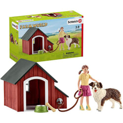 schleich FARM WORLD Dog kennel