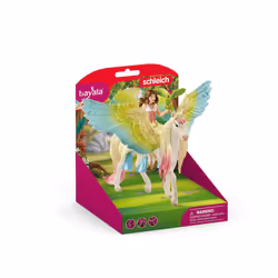 schleich Fairy Surah with glitter Pegasus