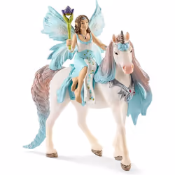 schleich BAYALA Fairy Eyela with princess unicorn, 5 yr(s), Multicolour, Plastic