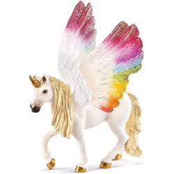 schleich BAYALA Winged rainbow unicorn, 5 yr(s), Multicolour, Plastic, 1 pc(s)