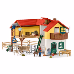 schleich FARM WORLD Large Farm House, Playset, Household, 3 yr(s), Multicolour, Plastic