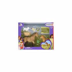 schleich HORSE CLUB Sarah's baby animal care, 5 yr(s), Multicolour