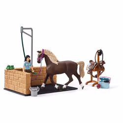 schleich HORSE CLUB Washing Area with Emily & Luna - Additional view 7