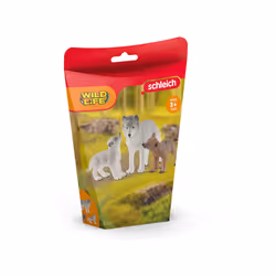 schleich WILD LIFE Mother wolf with pups - Additional view 5