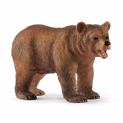 schleich WILD LIFE Grizzly bear mother with cub