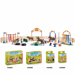 schleich FARM WORLD Pony curtain obstacle - Additional view 4