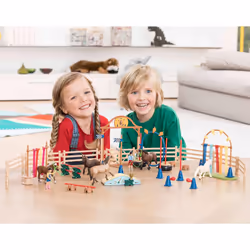 schleich FARM WORLD Pony curtain obstacle - Additional view 5