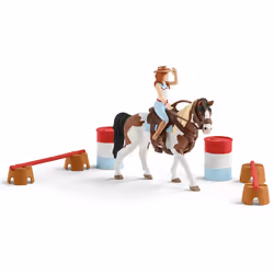schleich HORSE CLUB Hannah's Western riding set