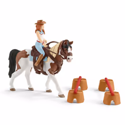 schleich HORSE CLUB Hannah's Western riding set