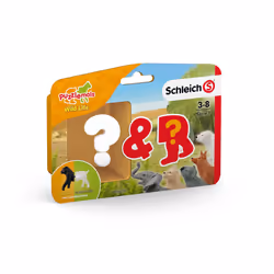 schleich WILD LIFE Puzzlemals Serie 1, 3 yr(s), Assorted colours