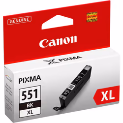 Canon Cli-551xl High Capacity Ink Cartridge - Black