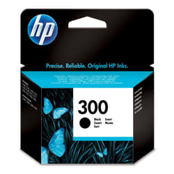 HP 300 Black Original Ink Cartridge (CC640EE)