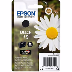 Epson 18 Black Daisy Genuine, Claria Home Ink Cartridge, Amazon Dash Replenishment Ready