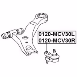 FEBEST 0120-MCV30R not categorized - Additional view 2