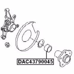 FEBEST DAC43790045 not categorized