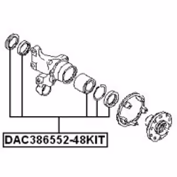 FEBEST DAC386552-48KIT not categorized