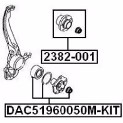 FEBEST DAC51960050M-KIT not categorized