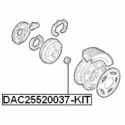 FEBEST DAC25520037-KIT not categorized